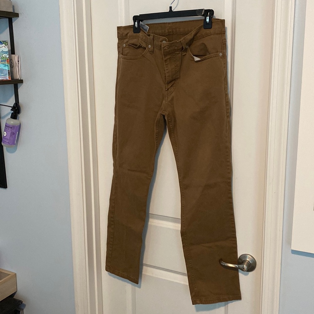 Levi’s 511 mens. Brown. 34/30.